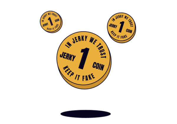 Three circular logos with text on a white background