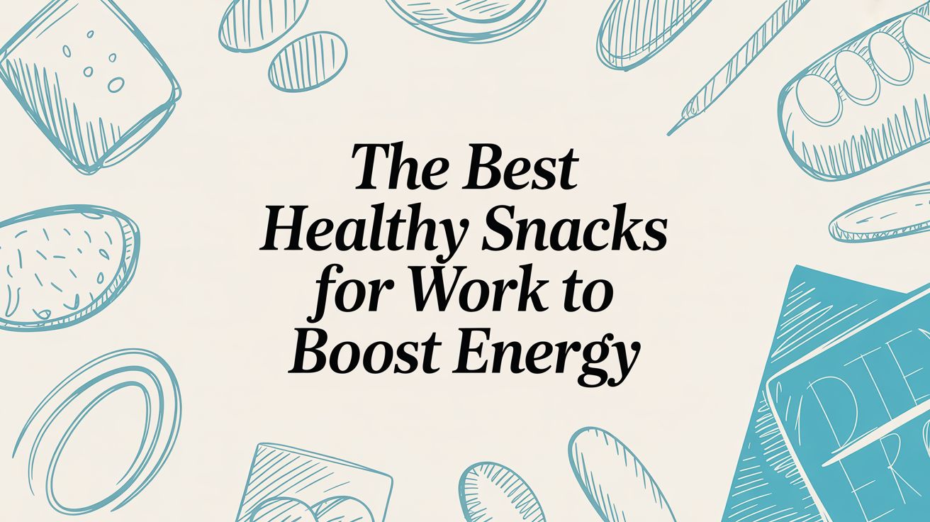 The Best Healthy Snacks for Work to Boost Energy