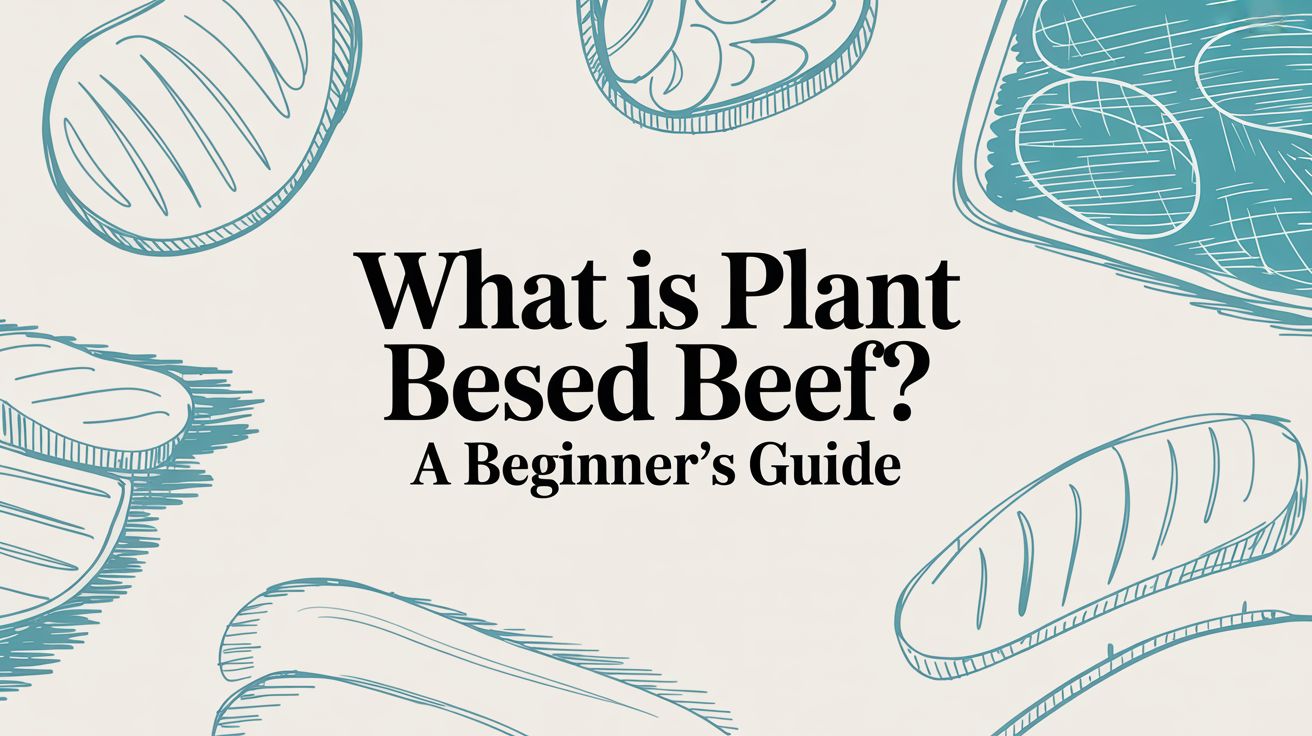 What Is Plant Based Beef? A Beginner's Guide
