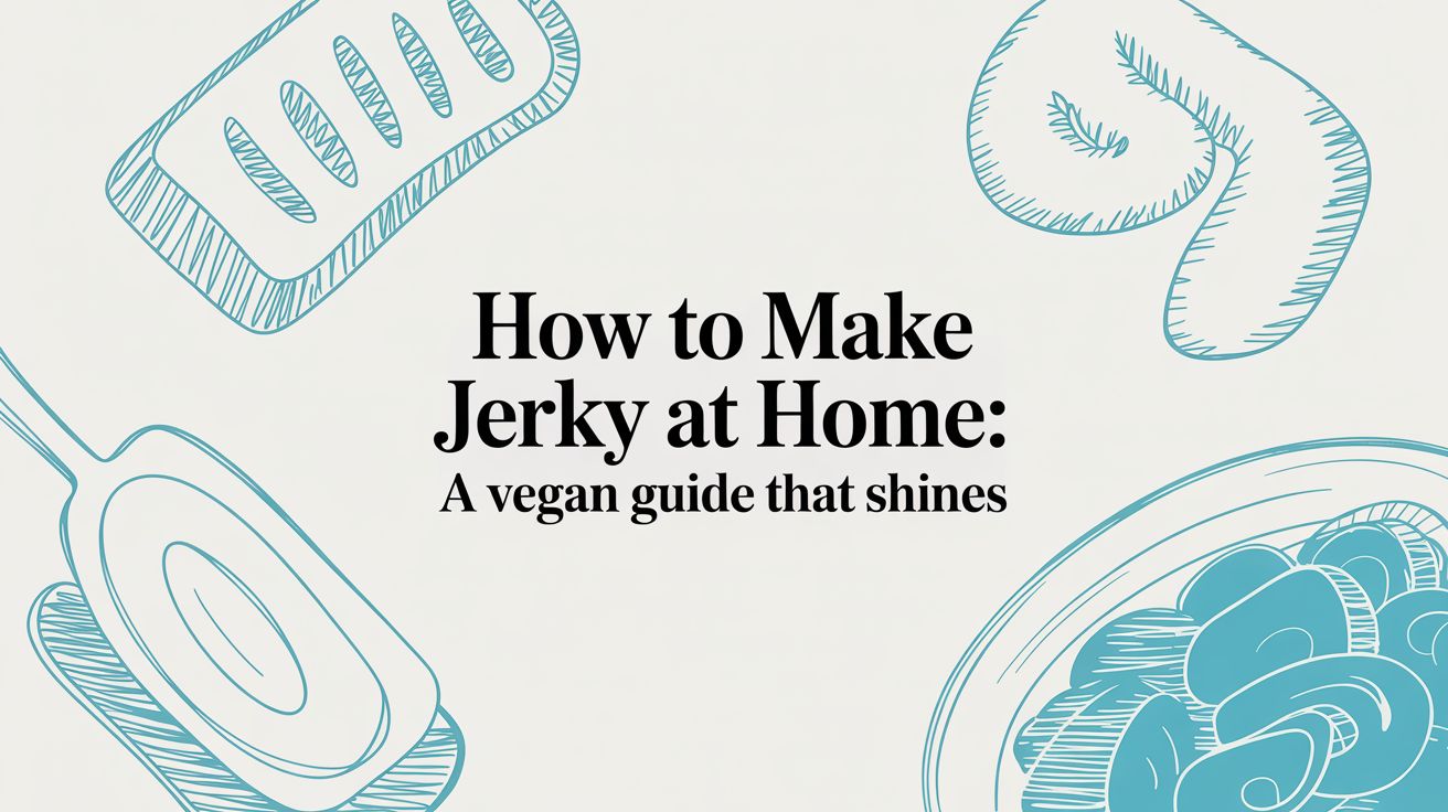 How to Make Jerky at Home: A Vegan Guide That Shines