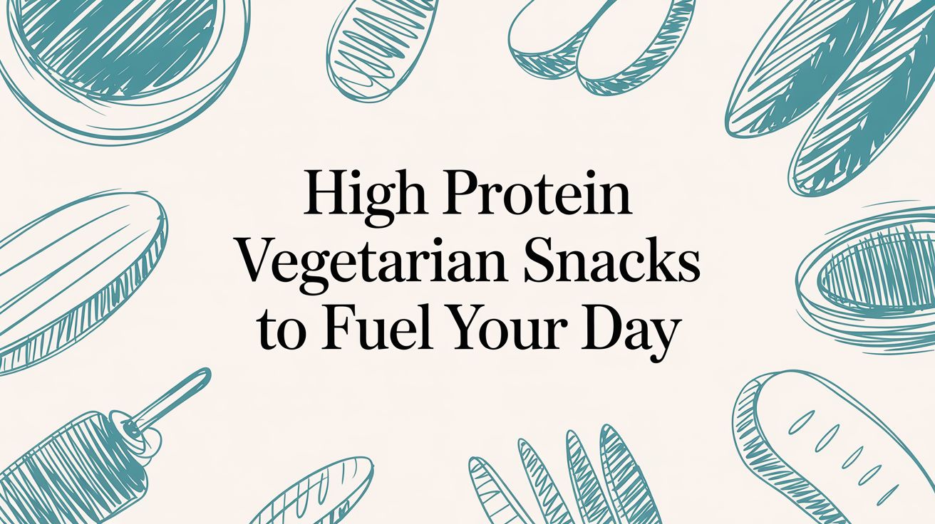 High Protein Vegetarian Snacks to Fuel Your Day