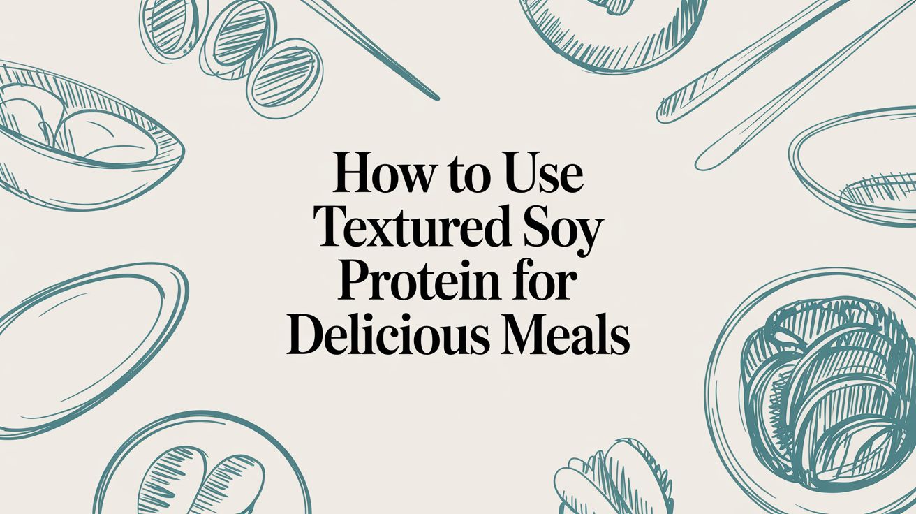 How to Use Textured Soy Protein for Delicious Meals