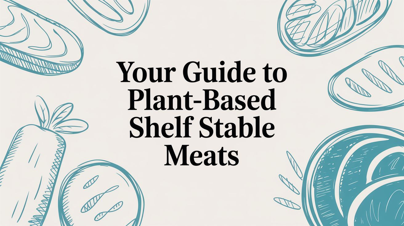 Your Guide to Plant-Based Shelf Stable Meats