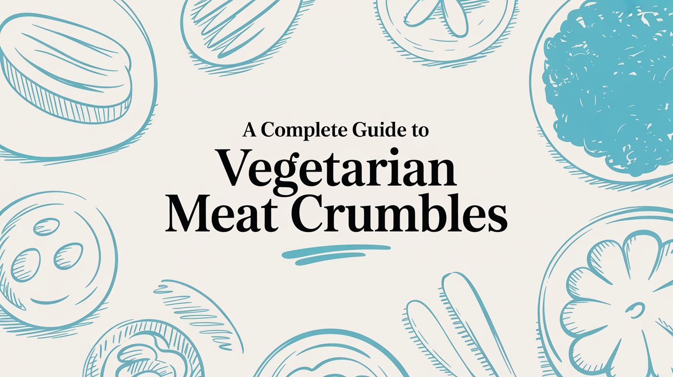 A Complete Guide to Vegetarian Meat Crumbles