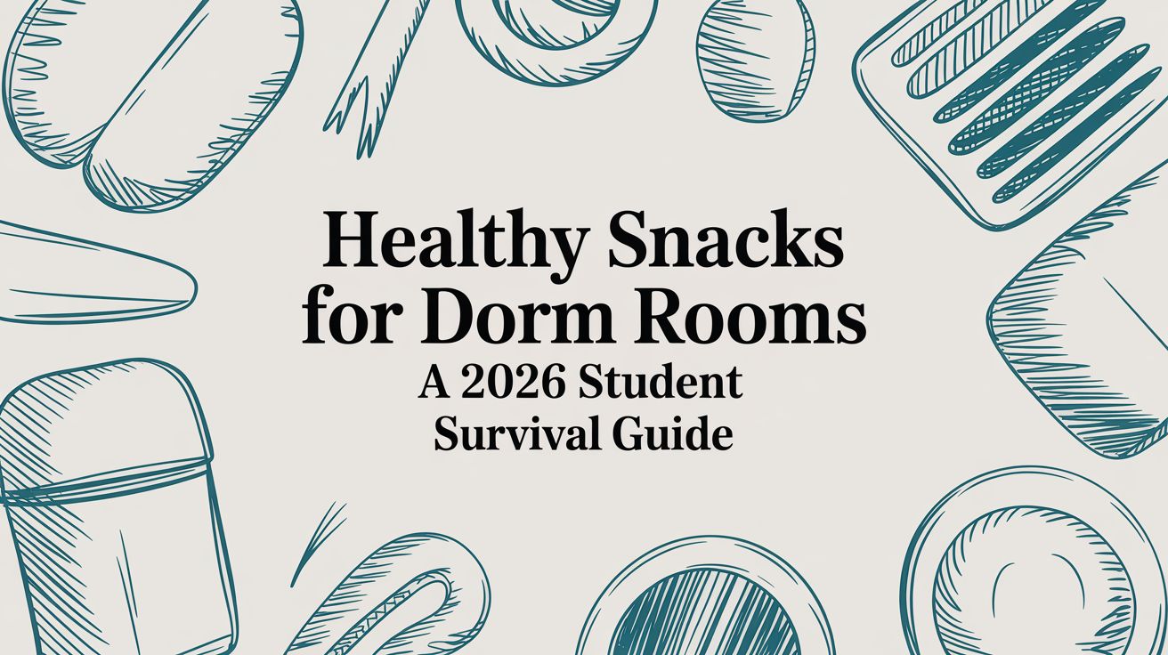 Healthy Snacks for Dorm Rooms A 2026 Student Survival Guide