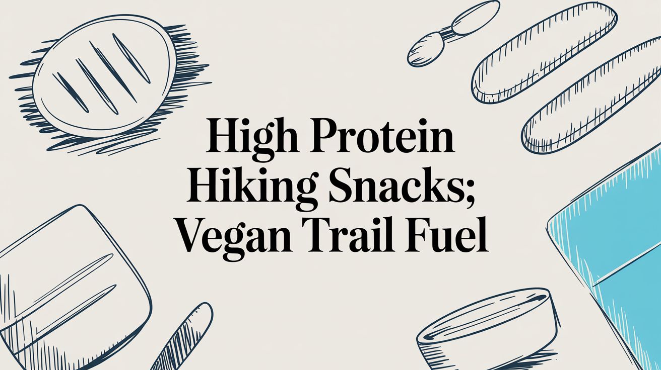 High Protein Hiking Snacks: Vegan Trail Fuel