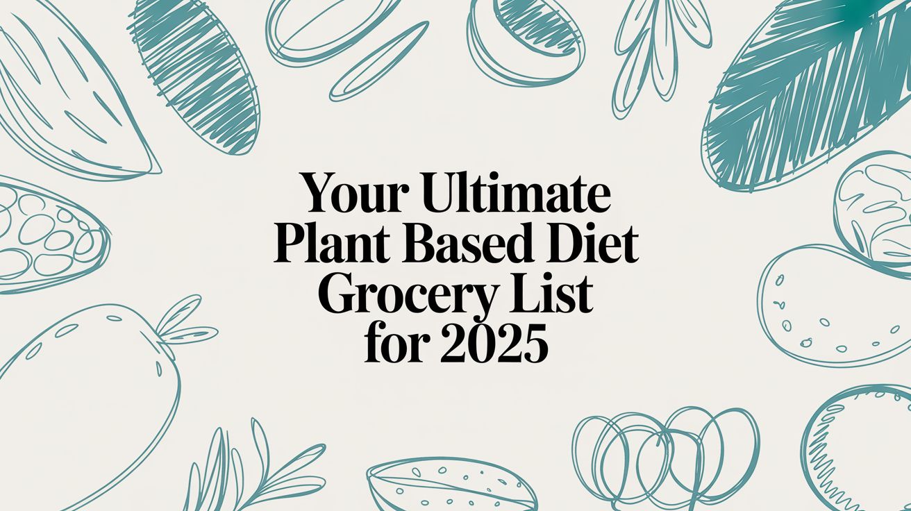 Your Ultimate Plant Based Diet Grocery List for 2025
