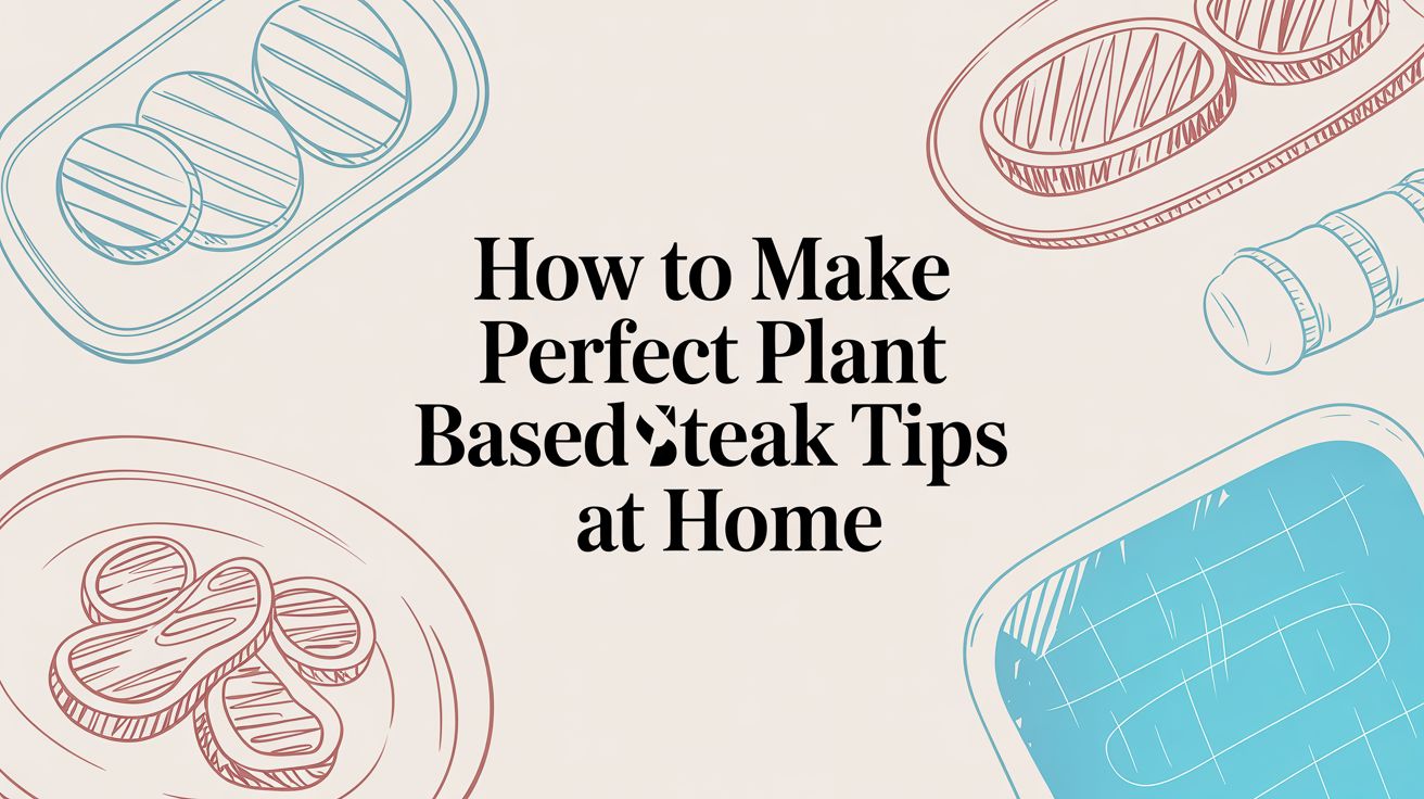 How to Make Perfect Plant Based Steak Tips at Home