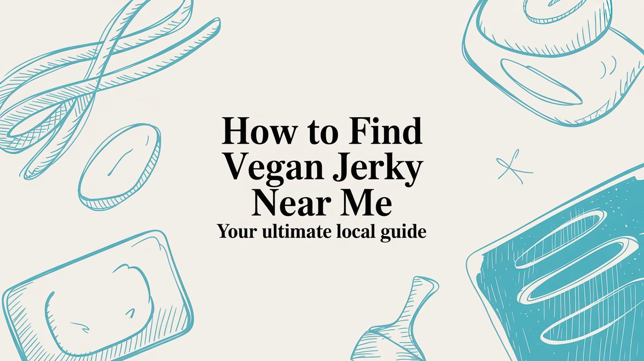 How to Find Vegan Jerky Near Me Your Ultimate Local Guide