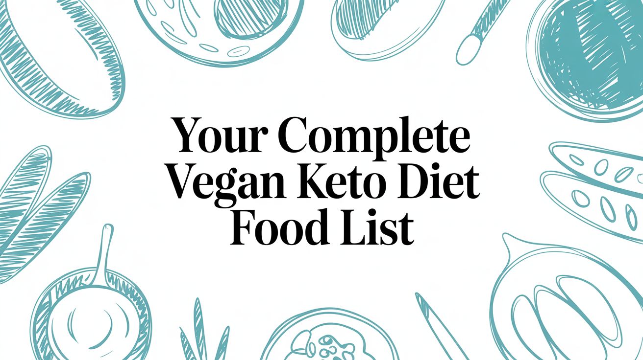 Your Complete Vegan Keto Diet Food List