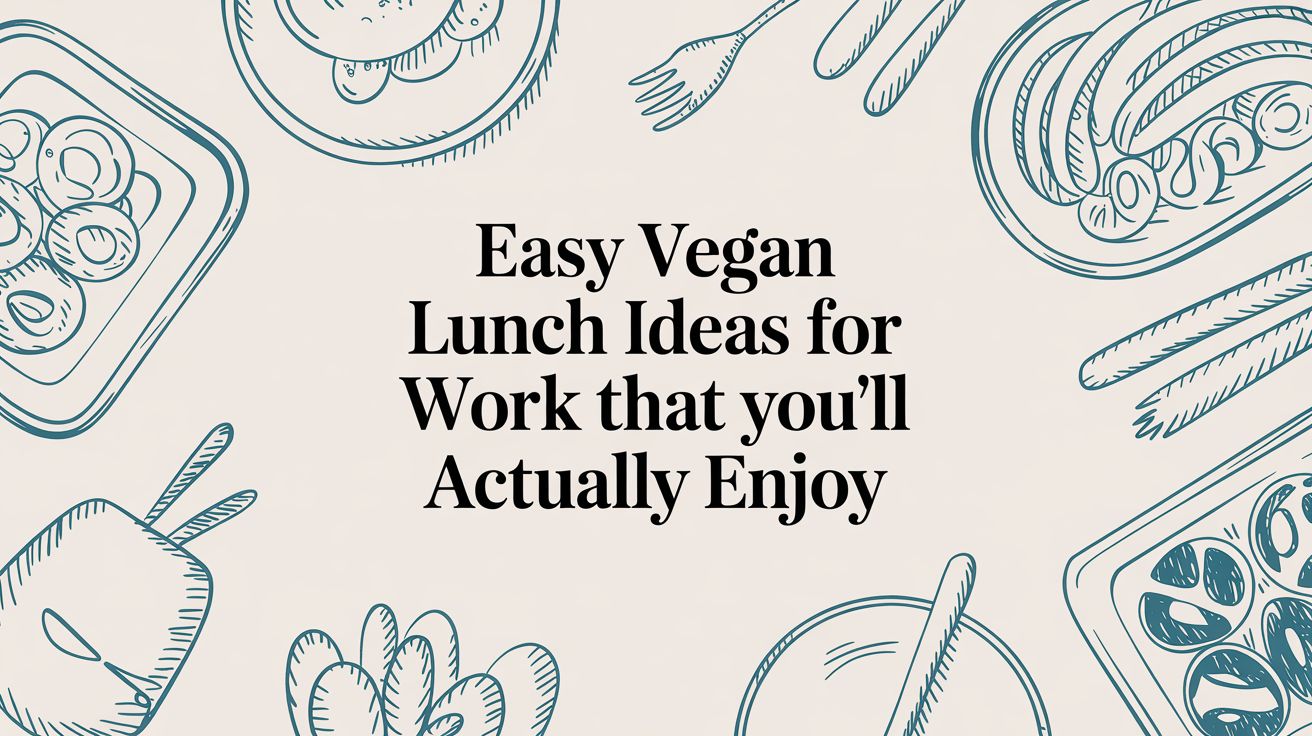 Easy Vegan Lunch Ideas for Work That You'll Actually Enjoy