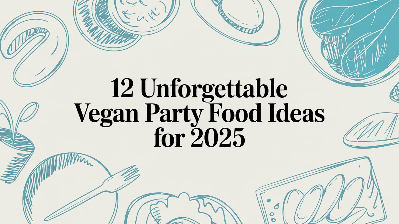 12 Unforgettable Vegan Party Food Ideas for New Year's Eve