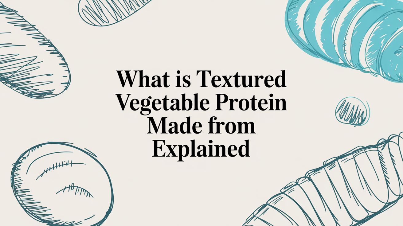 What Is Textured Vegetable Protein Made From Explained