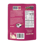 Bulgogi BBQ package, back with ingredients and Nutrition Facts.