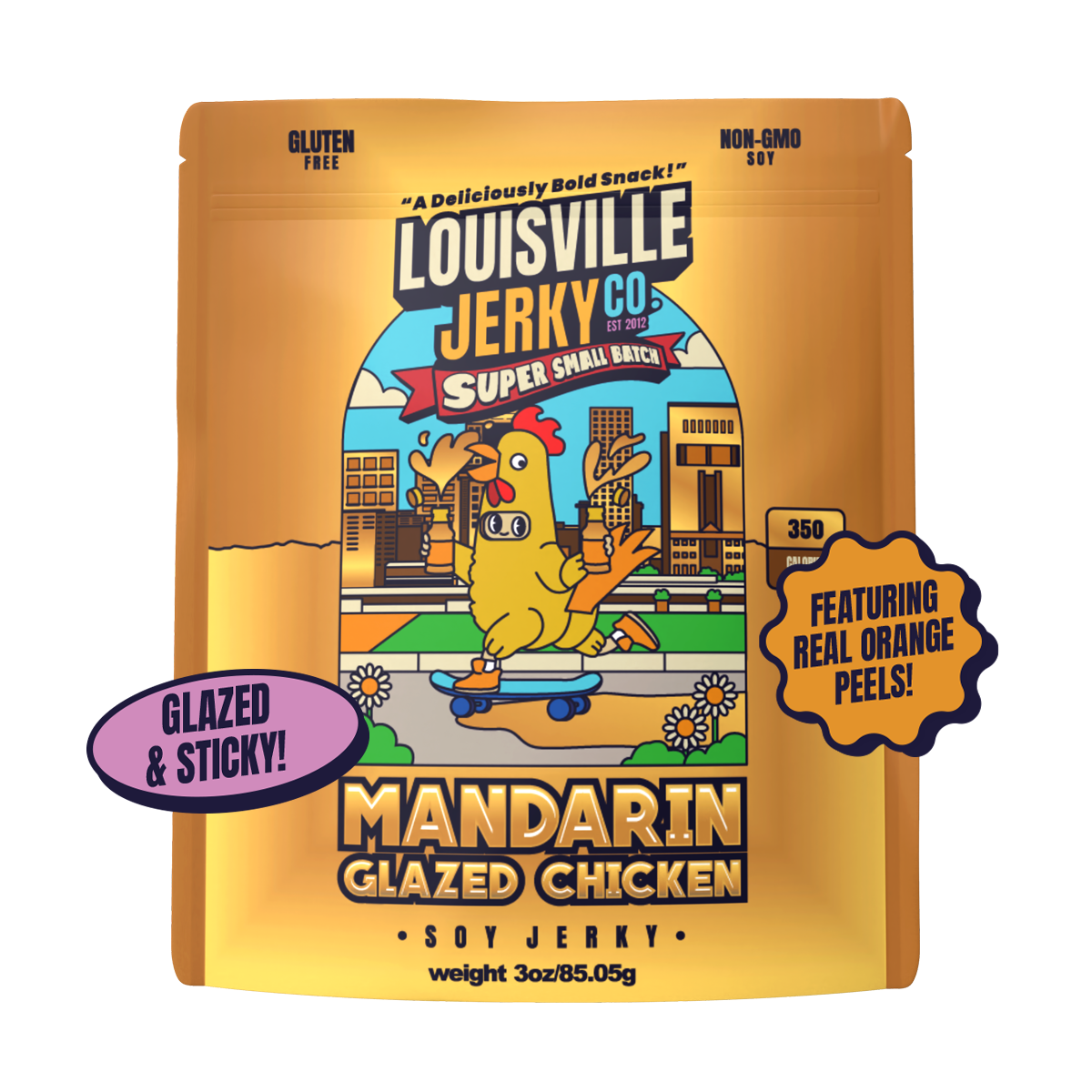 Mandarin Glazed Chicken | Small Batch Flavor from Louisville Jerky Co.
