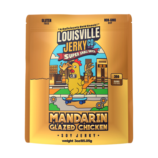 チキンページ Mandarin Glazed Chicken | Small Batch Flavor from Louisville Jerky Co.