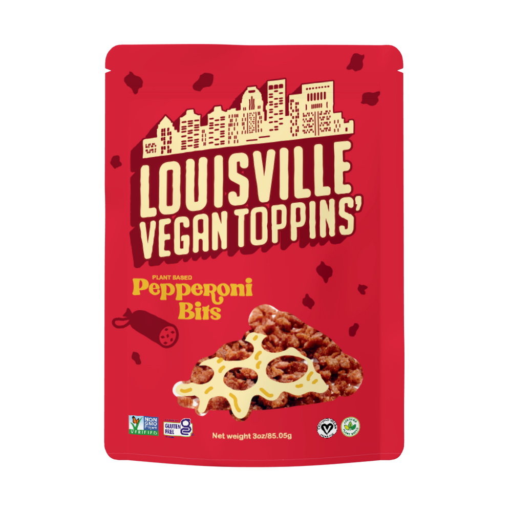 Bag of Pepperoni Bits Vegan Toppins'
