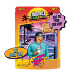 Packaging for Louisville Jerky Co. Riff Raff Orange Chicken flavor.