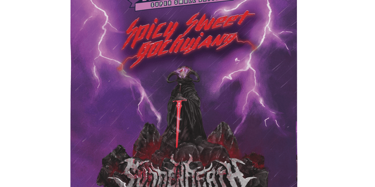 Packaging for Louisville Jerky Co. Svdden Death flavor.